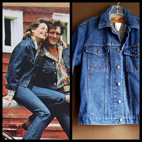 Wrangler Jackets & Blazers - VTG Wrangler Jean Jacket